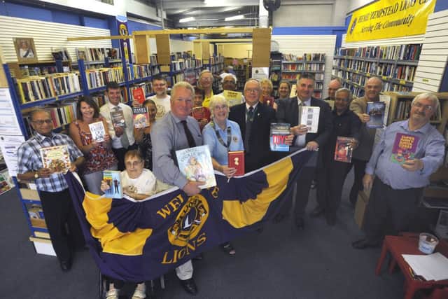 Hemel Hempstead Lions bookshop in the Marlowes Shopping Centre
