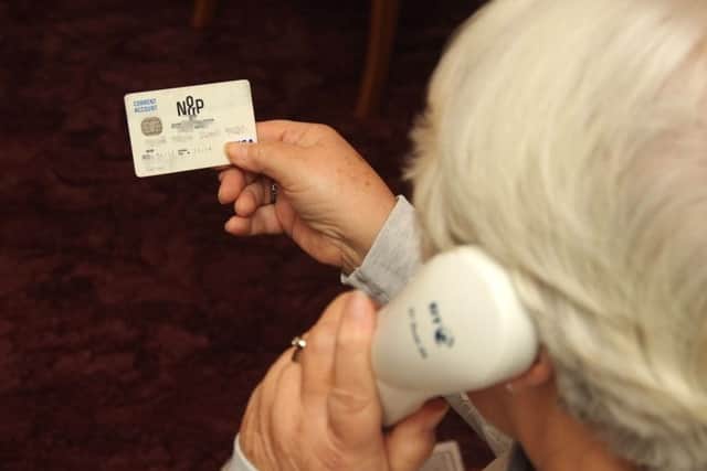 Phone scam