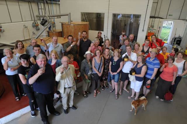 Open day at Haresfoot Brewery earlier this year