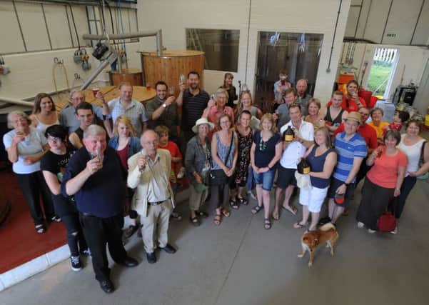 Open day at Haresfoot Brewery earlier this year