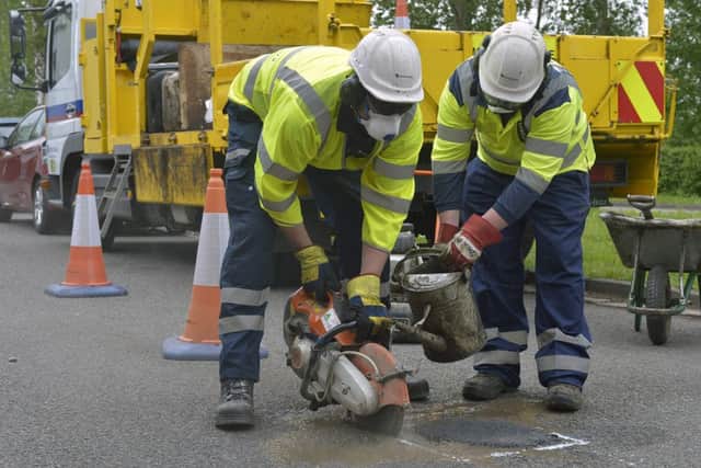 Herts roadworks