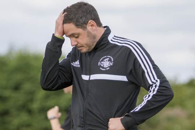 Hemel Hempstead Town FC manager Dean Brennan. Picture (c) Darren Kelly