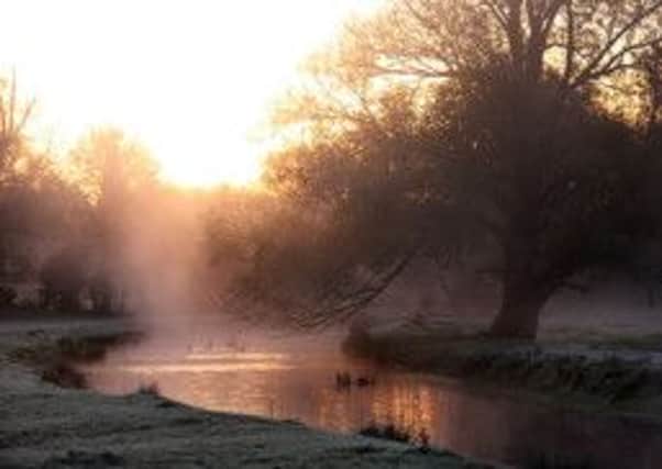 Chris Ward's photograph of Bulbourne Meadow won first prize in the Box Moor Trust's 2015 calendar competition
