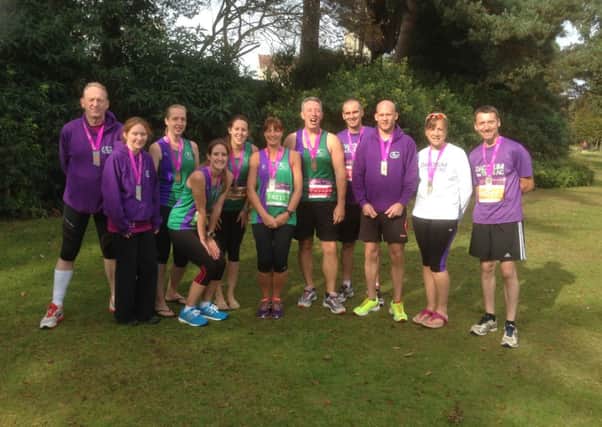 A group of 11 Dacorum & Tring Road Runners took on the Bournemouth Half Marathon