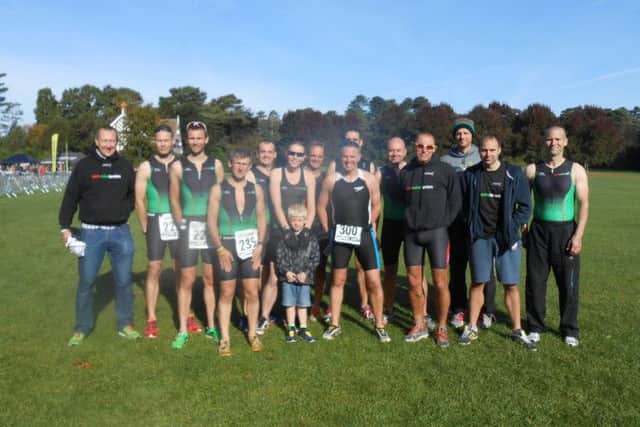 The Gade Valley Tri team competed at the Bedford Sprint Triathlon