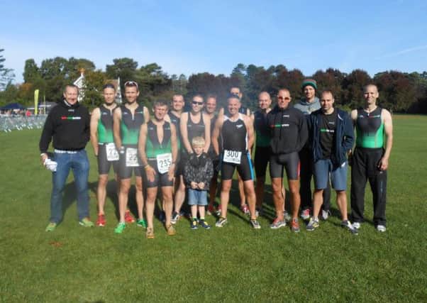The Gade Valley Tri team competed at the Bedford Sprint Triathlon