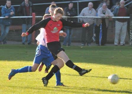 Ollie Butler scored for Tring. Picture (c) Colin Sturges