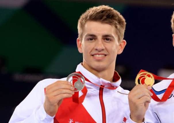 Max Whitlock won an excellent silver medal