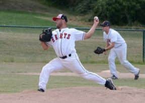 Abel Salas was on top form against the Blazers. Picture (c) Paul Holdrick