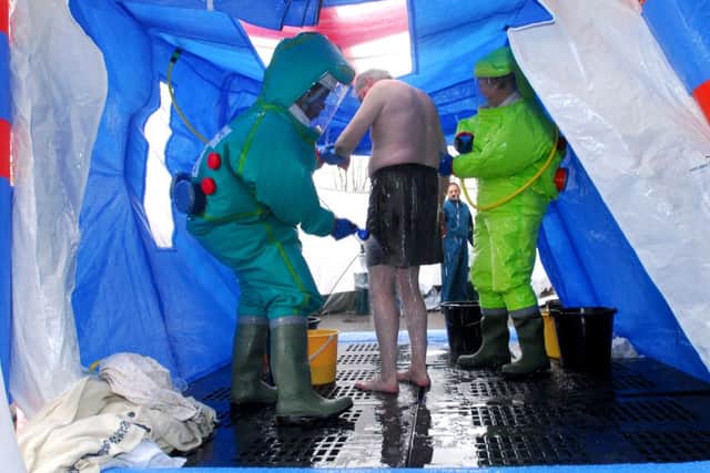 A view of what might happen if the ebola virus hit Hertfordshire