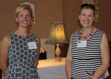 Lynn Hampton and Ann Woolgrove
