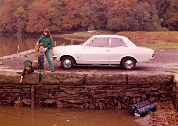 Above: Fishing for memories: a Viva (HB) model from 1967 and the scenic route: a Viva (HA) SL90 of around 1963 vintage
