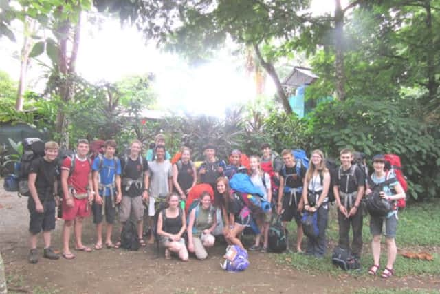 Longdean students during a World Challenge event
