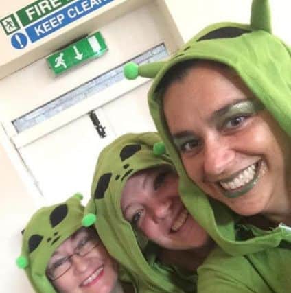 People taking part in the Big Toddle in Berkhamsted PNL-141017-141653001