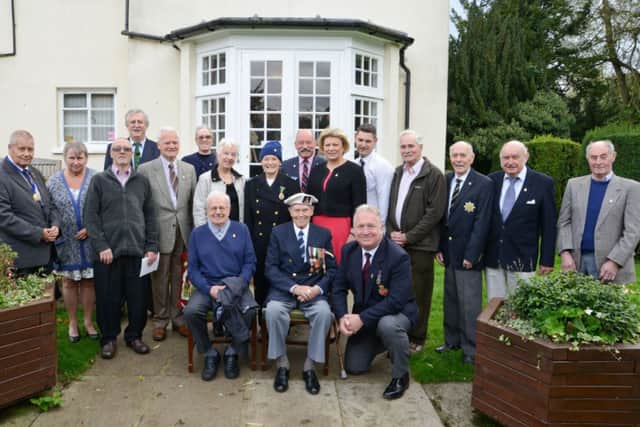 MP Mike Penning presents veterans badges - October 2014.
Pictures by Silver Images Photography. PNL-141017-161235001