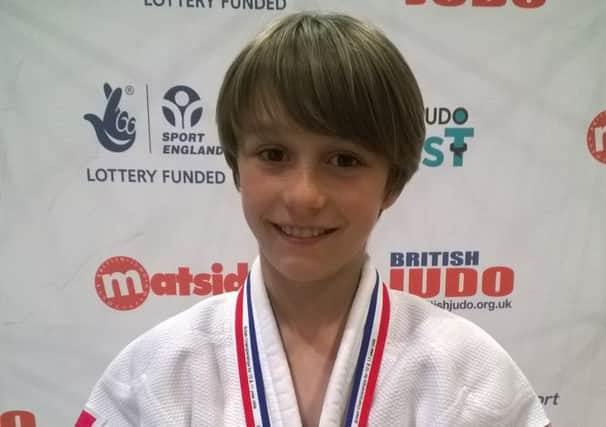 Rushjudo's Lewis Fryer won a bronze medal at the Great Britain Judo Championships