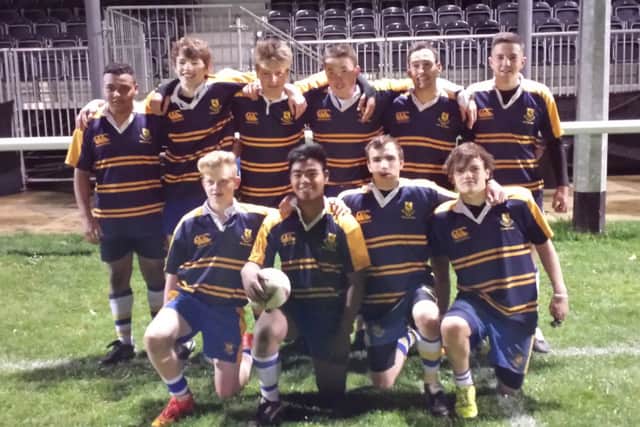Verulam School won the Year 11 Hertfordshire county final of the RFL Champion Schools Competition at Hemel Stags