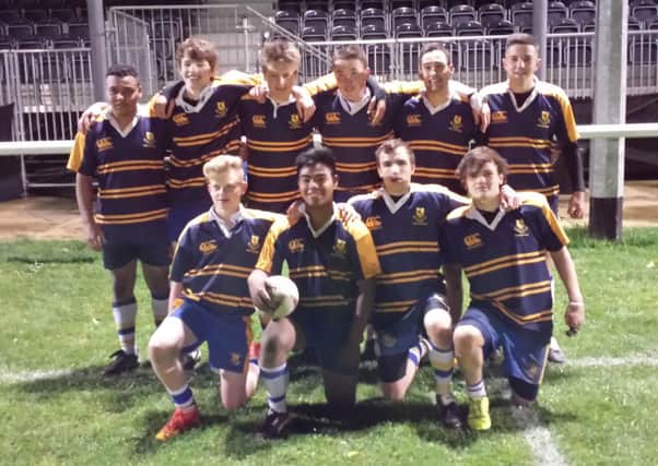 Verulam School won the Year 11 Hertfordshire county final of the RFL Champion Schools Competition at Hemel Stags