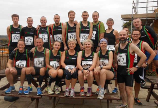 A team of Gade Valley Harriers tackled the Ricky Road Run