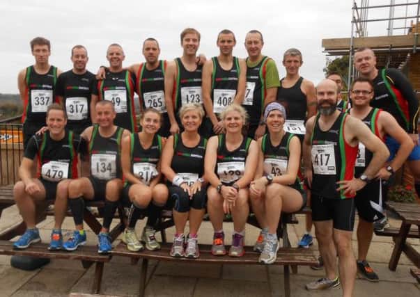 A team of Gade Valley Harriers tackled the Ricky Road Run
