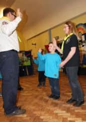 Eleven new beavers welcomed into the 5th Hemel Scouts PNL-141031-153255001