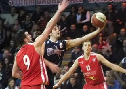 Hemel Storm captain Simon Kearney sank four of his five long range three-point shots