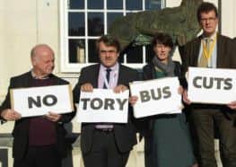 Herts Lib Dem county councillors are opposing the bus cuts