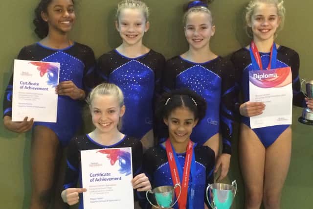 Sapphire gymnasts made their mark at this years Voluntary National Finals