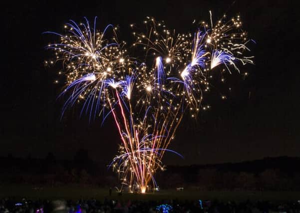 Fireworks above Berkhamsted on Saturday just gone  from Colin Drake