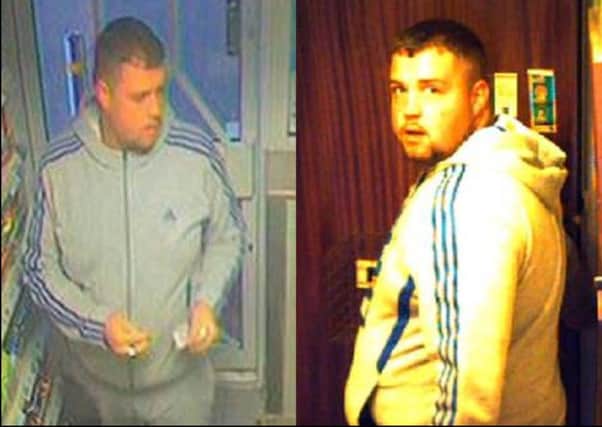 Police would like to speak with the man pictured above in connection with the crime spree and detectives have also released a facial reconstruction of a second man they would like to identify in connection with the burglaries (below)