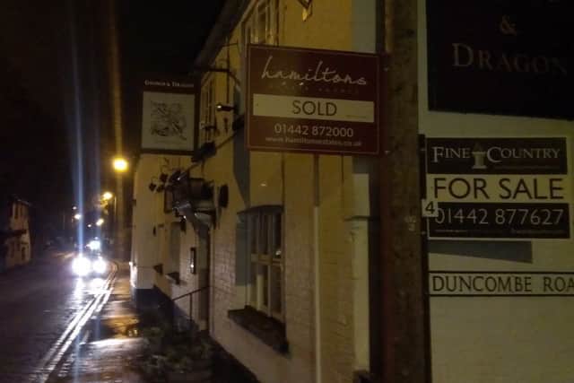 The George & Dragon pub in Northchurch has closed PNL-141111-172843001