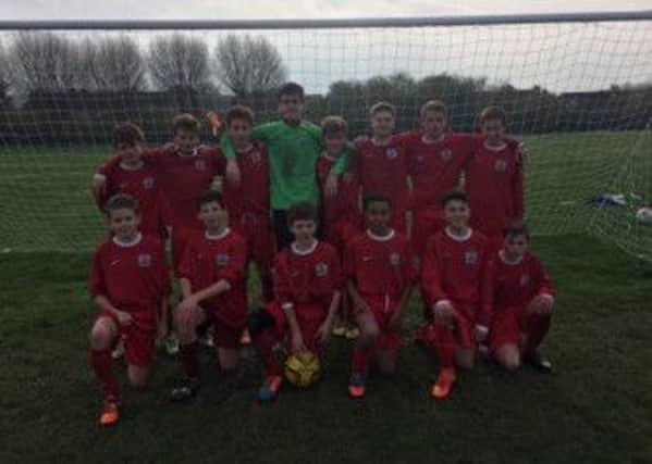 The U13 Dacorum Schools football team are through to the third round of the English Schools FA National Cup