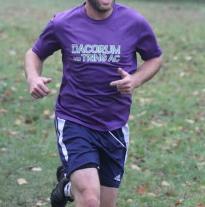 Jamie Marlow finished second in the Tring parkrun. Picture (c) Andy Evans PNL-141117-104643002