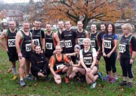 A team of 15 Gade Valley Harriers took on the challenge of Herberts Hole in Chesham