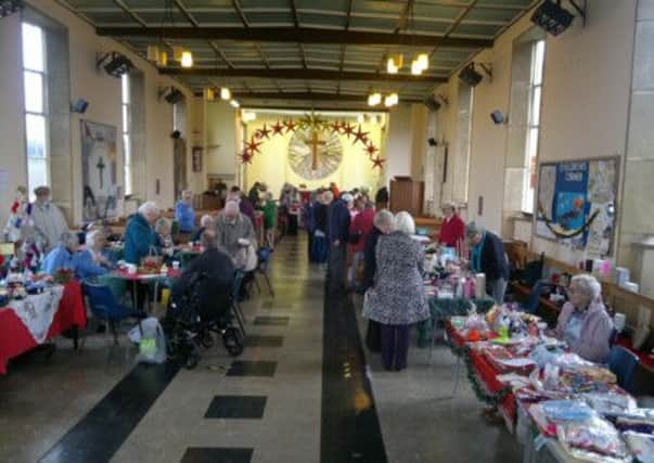 Christmas bazaar at St Alban Church, Warners End