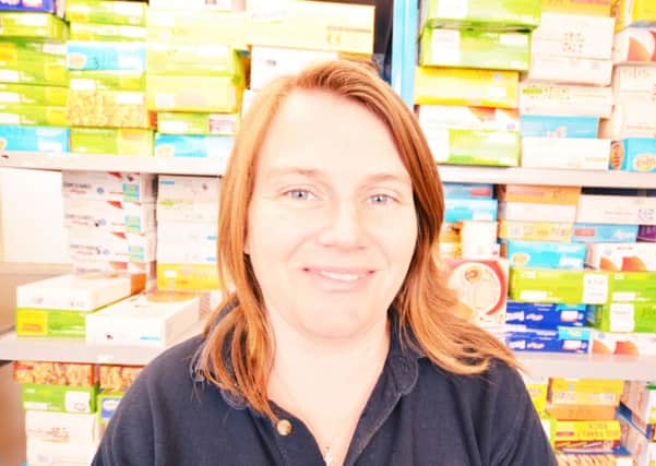 Sharon Boyall, DENS foodbank manager