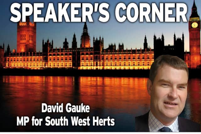 Speaker's Corner: David Gauke