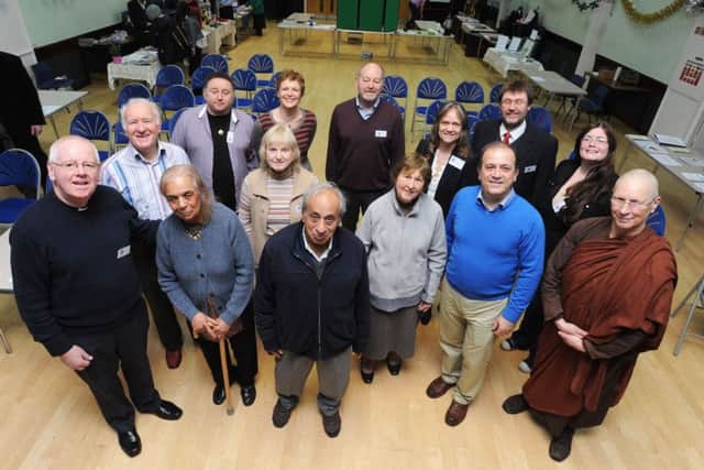 Representatives of many faiths gathered at Adeyfield Community Centre
