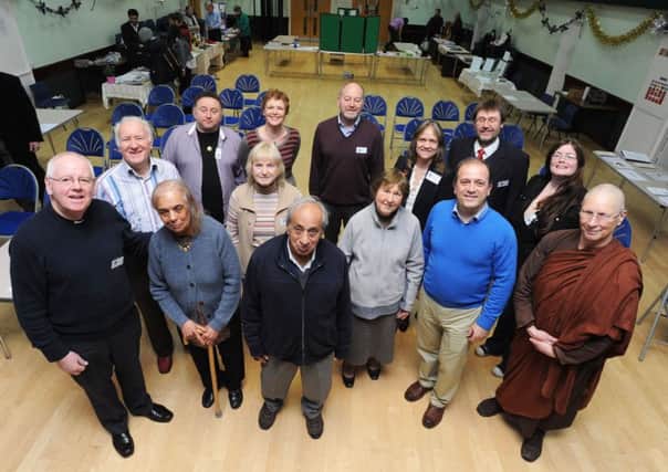 Representatives of many faiths gathered at Adeyfield Community Centre