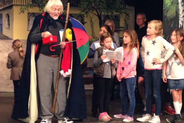 Beauty and the Beast rehearsals