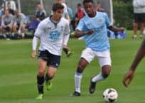 Harry Winks in action for the Spurs U18 team
