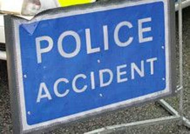 A woman was taken to hospital after this morning's crash