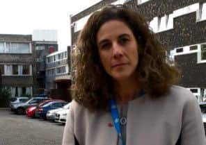 Chief executive of West Herts Hospitals NHS Trust Samantha Jones.
