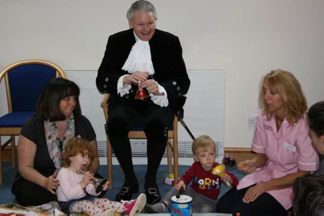 High Sheriff of Hertfordshire visits childrens hospice