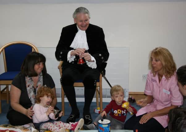 High Sheriff of Hertfordshire visits childrens hospice