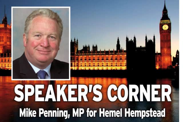 Speaker's Corner: MP Mike Penning