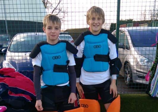 Oliver Jeffs and Jamie Morton were joint players of the match in the U10 youth tournament on Sunday
