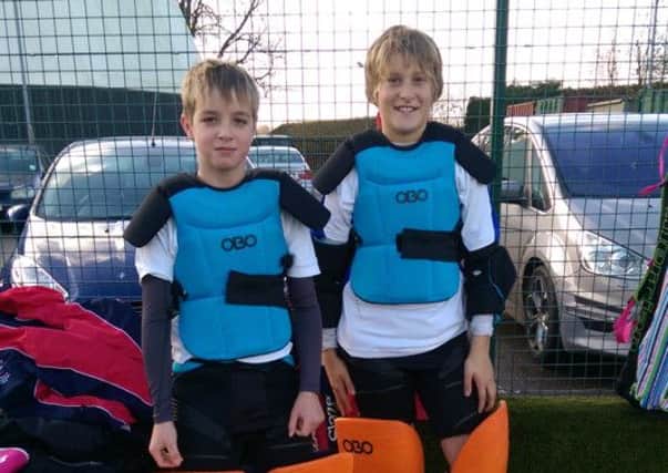 Oliver Jeffs and Jamie Morton were joint players of the match in the U10 youth tournament on Sunday