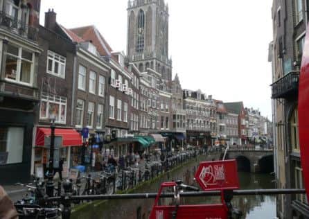 Wherever you are in Utrecht, the Dom Tower is always visible. Pictures: Alan Wooding