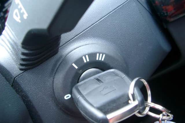 Leaving your keys in the ignition like this could invite car theft as the frost moves in and you may be left uninsured too